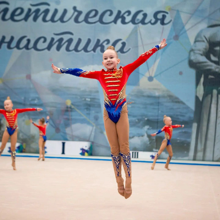 Выступления в школе эстетической гимнастики Эвита-Вологда