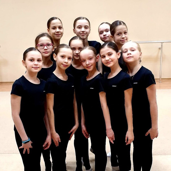 Команда школы эстетической гимнастика Эвита-Вологда