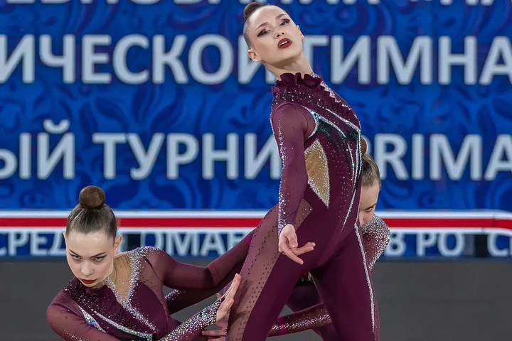 Выступления в школе эстетической гимнастики Эвита-Вологда
