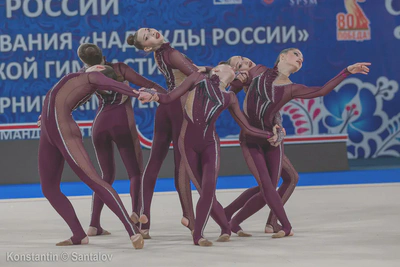Занятия в школе эстетической гимнастики Вологодской области